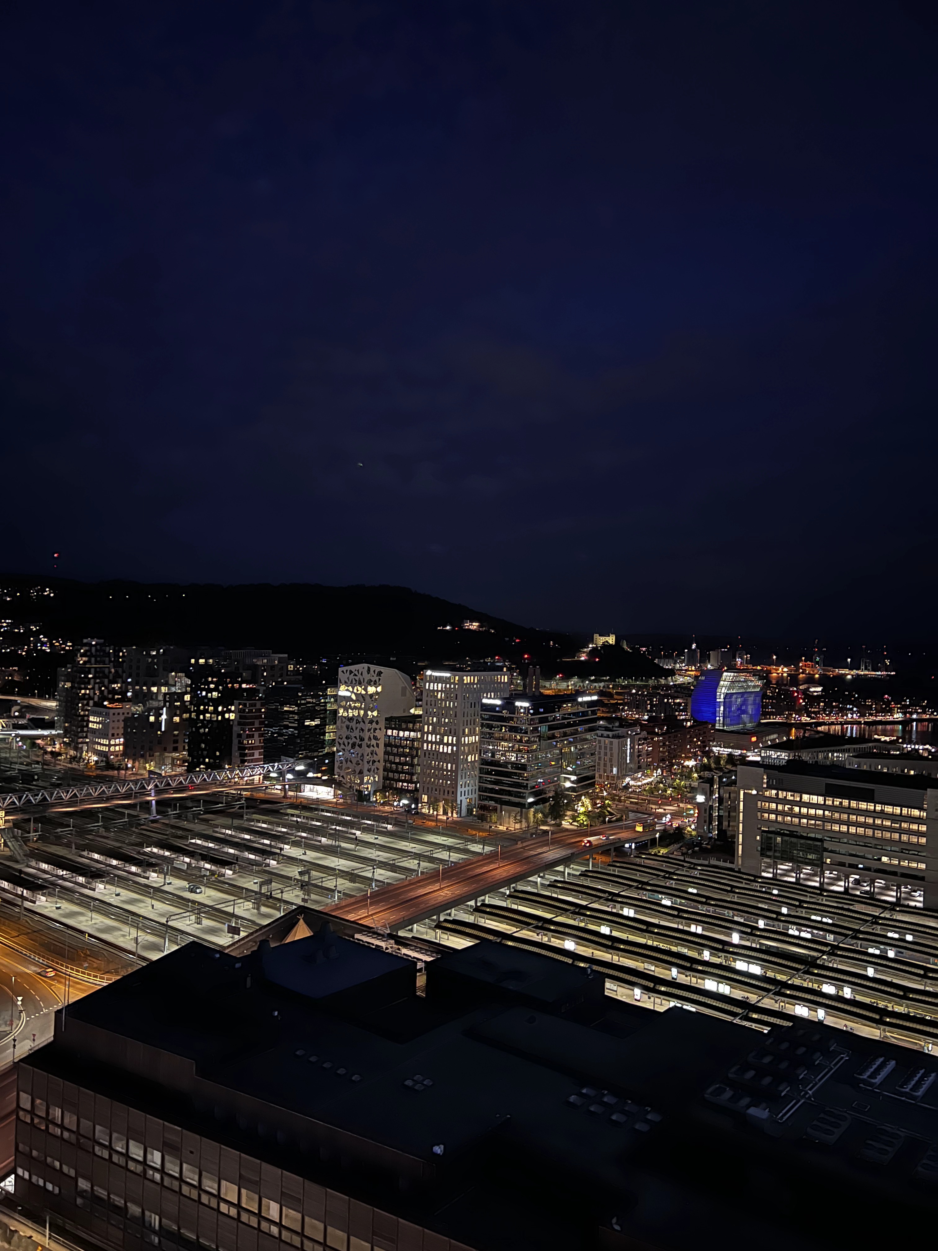 挪威奥斯陆夜景